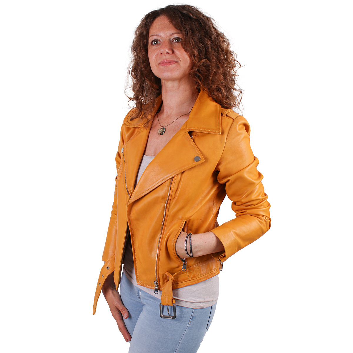 Lederjacke MAJA für Damen von MiaLu